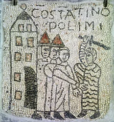 Pavimento di San Giovanni Evangelista, (dettaglio) dell